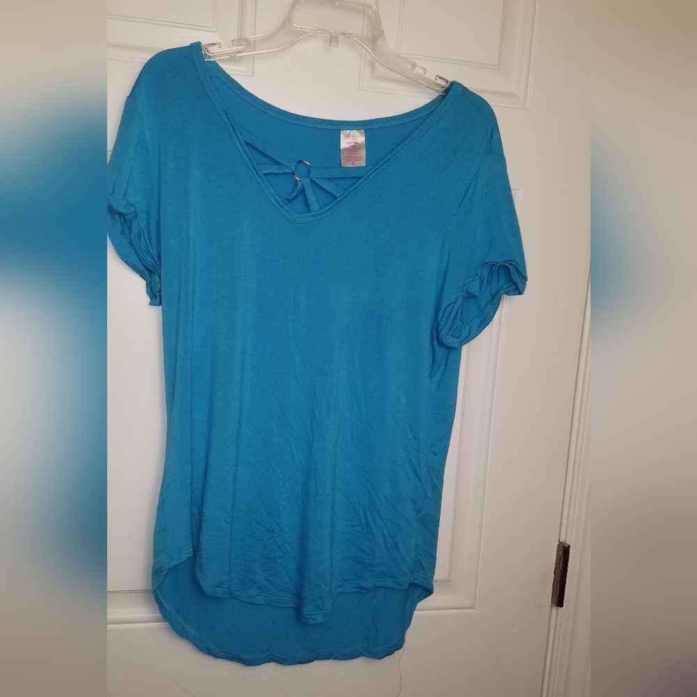 No Boundaries real blue top XXL 2X
